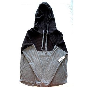 NWT No Boundaries Women’s Black & Grey Hoodie